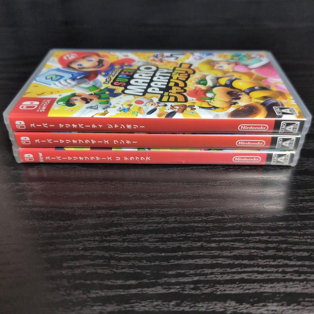 マリオパーティ ジャンボリー。マリオブラザーズワンダー。マリオ U デラックス。