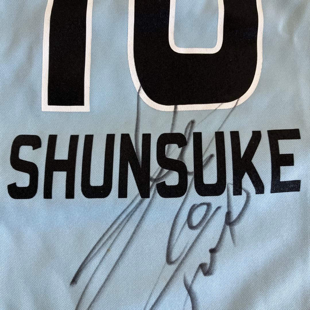 中村俊輔　サイン入り　ジュビロ磐田　ユニホーム 130cm