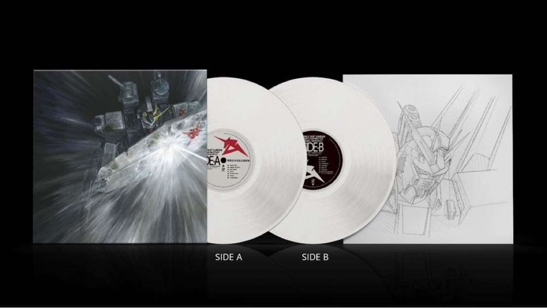 機動戦士ガンダム 逆襲のシャア OST ホワイトヴァイナル/アナログレコード