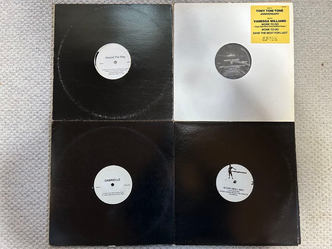 90年代R&B洋楽レコードコレクション６０枚