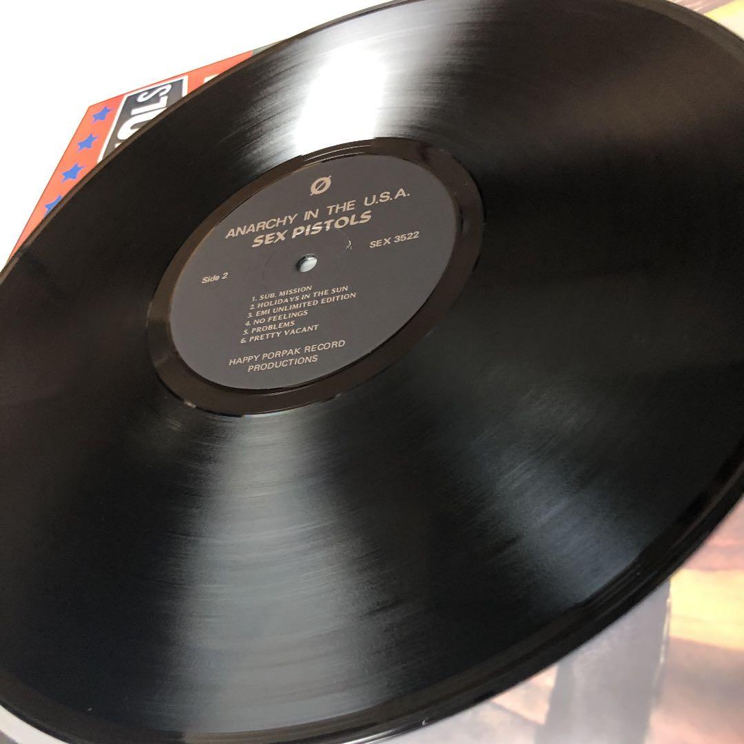 Bootleg シドが観客にベースを振り下ろした SEX PISTOLS LP