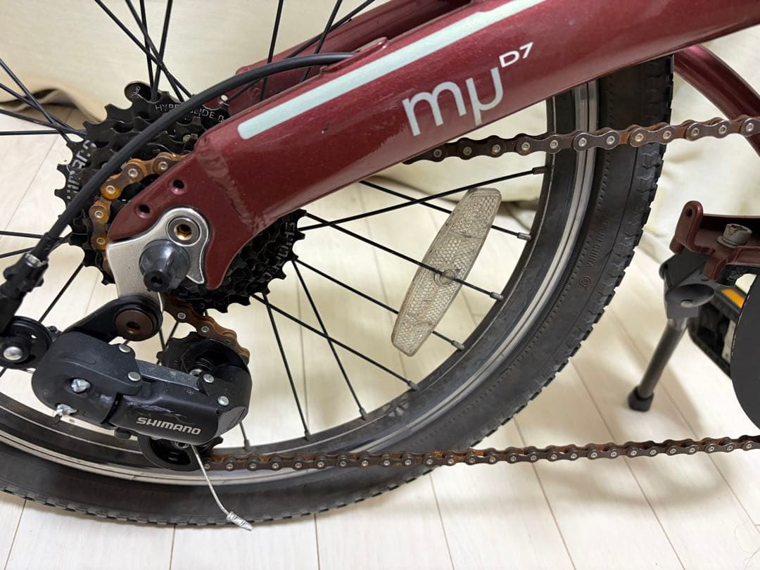 【大阪引取】DAHON mu D7 折りたたみ自転車 20インチ