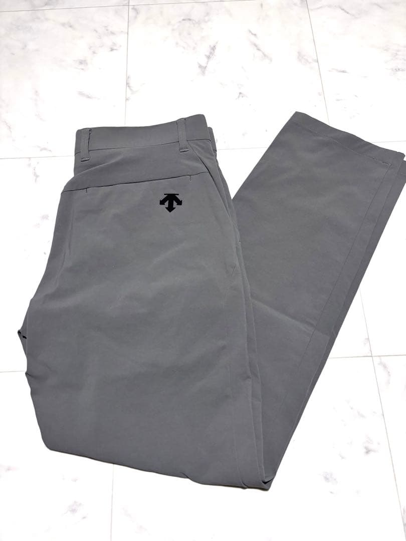 【美品】DESCENTE GOLF グレーパンツ　76