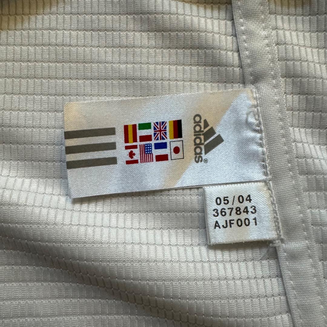 【極美品】ジダン 選手仕様 04/05 レアルマドリード ユニフォーム