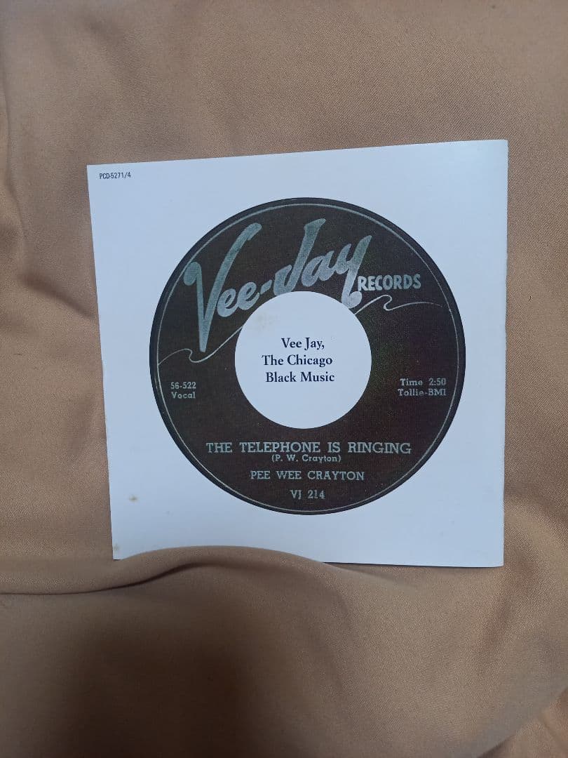 Vee Jay The Chicago Black Music　ヴィージェイCD