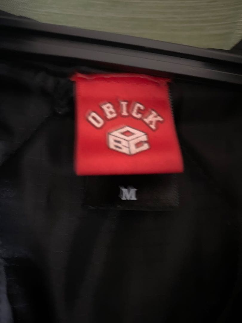 OBICK フィッシングウェア ブラック　Mサイズ　バス釣り　伊豫部健