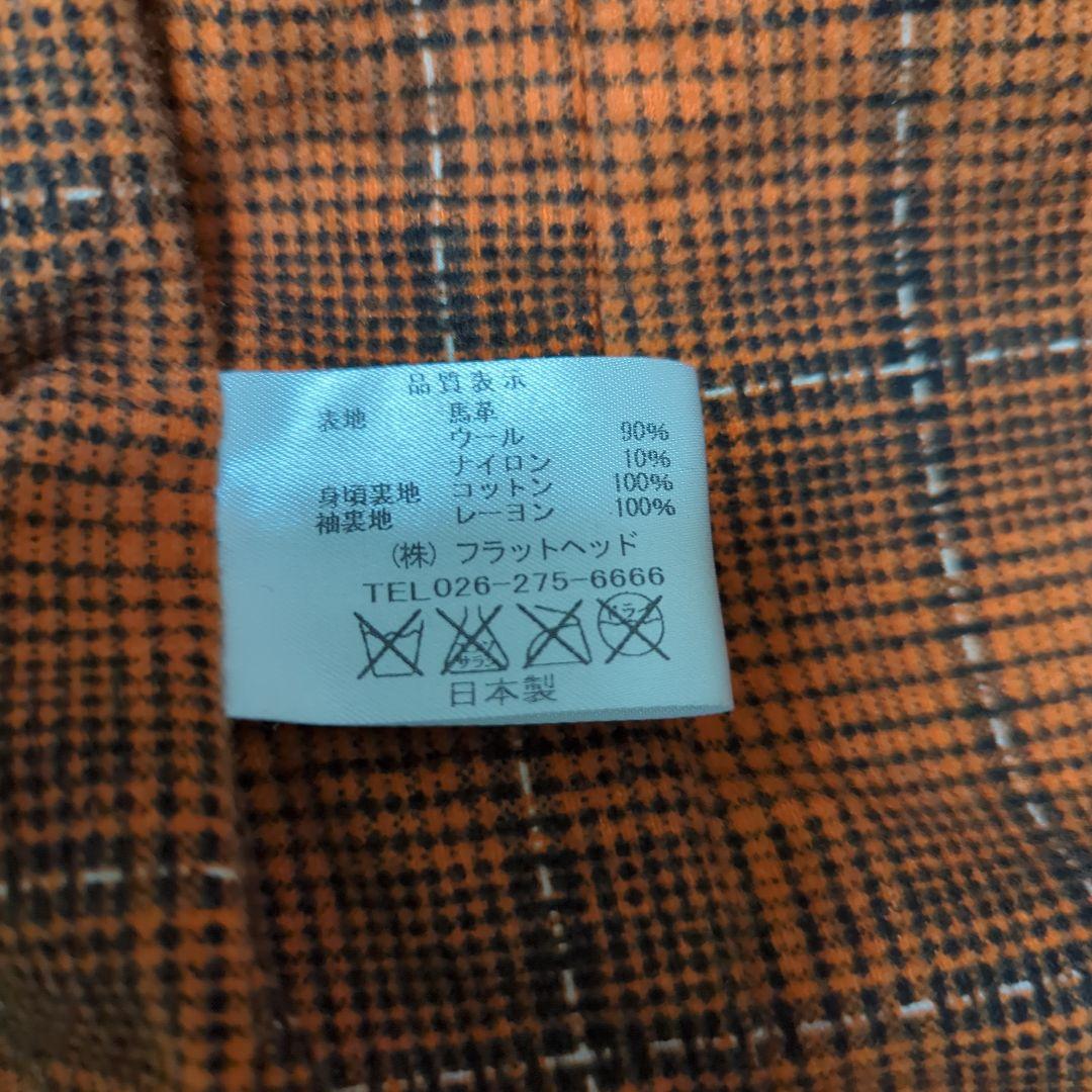 The flat head ホースハイド ライダースジャケット