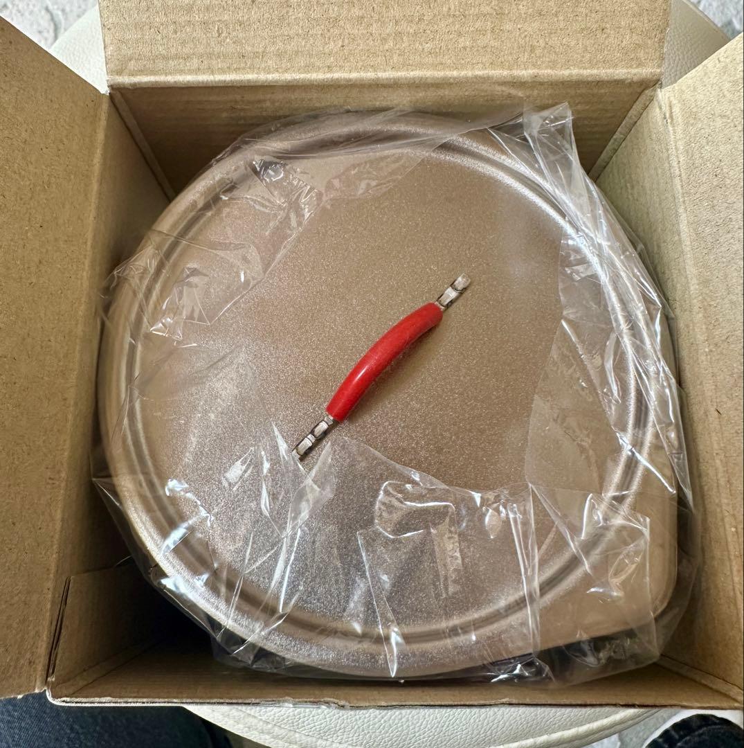 【新品未使用】日清カップヌードル型 チタンクッカー800㎖　メッシュ収納付