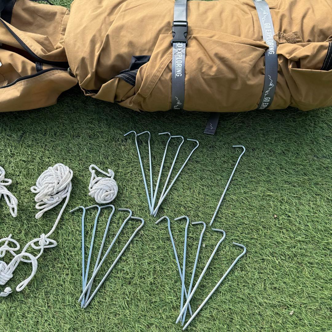 WAQ Alpha TC+ フタマタ＋フロントウォール タン