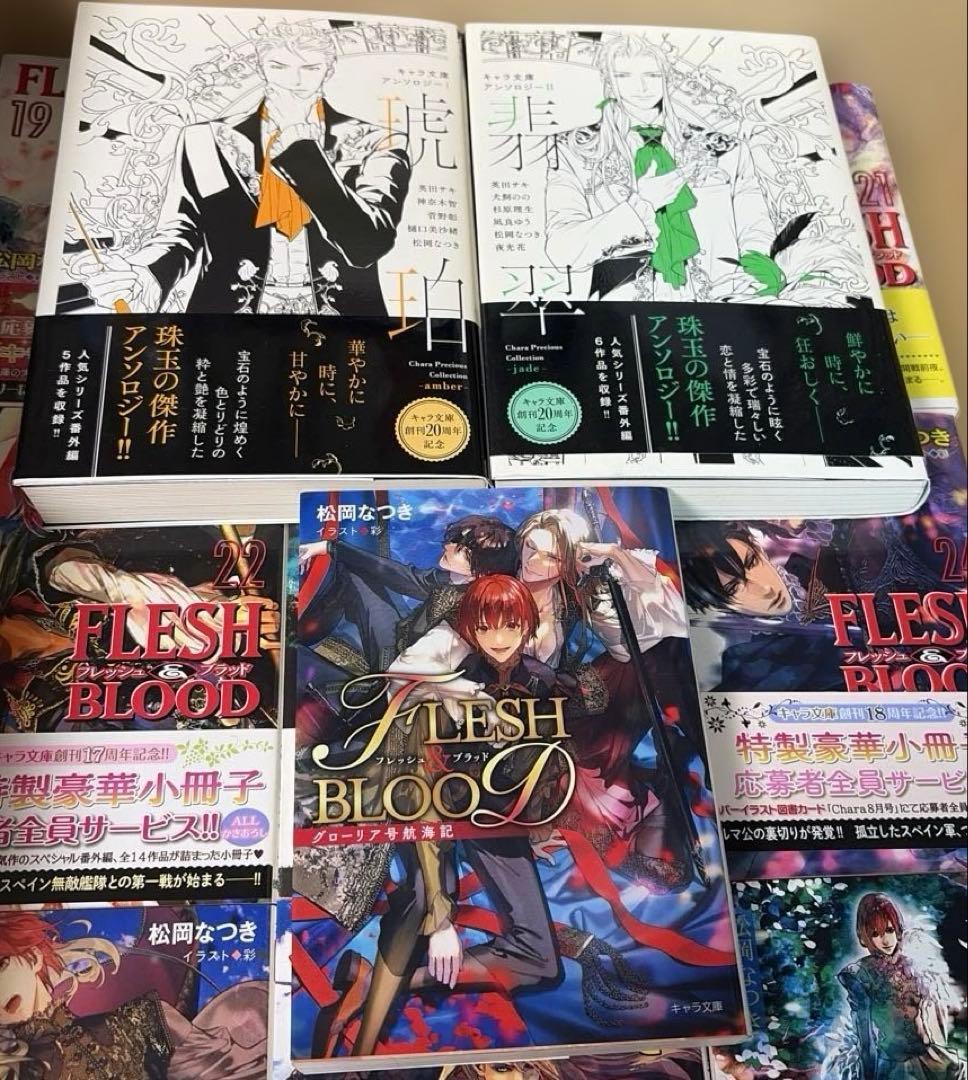 FLESH＆BLOOD 既刊全25巻➕外伝3冊他松岡なつき作品セット
