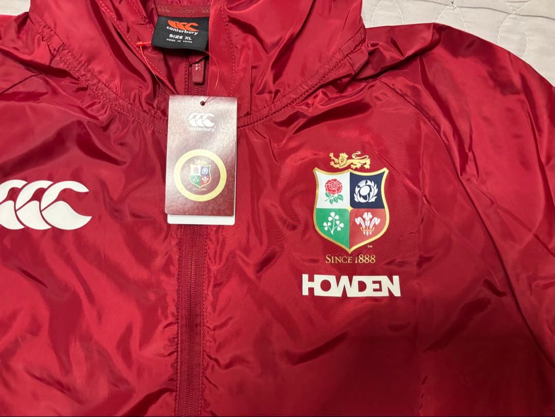 Canterbury HODDEN ウィンドブレーカー XL 赤