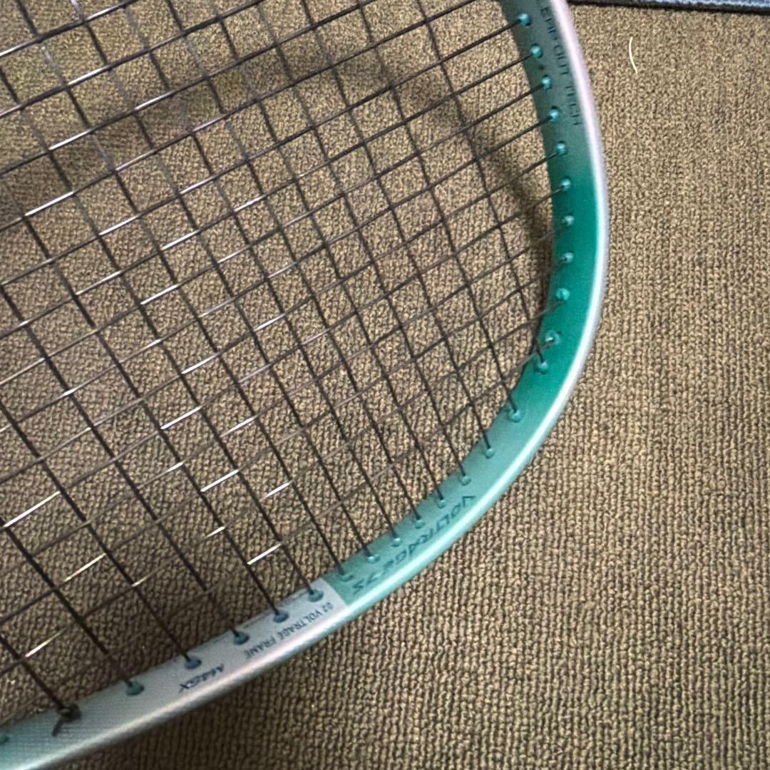 13番YONEX UL-0 テニスラケット 青緑色