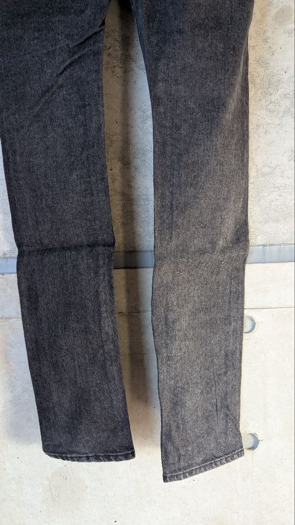 32インチ OVERDESIGN ダメージ デニム ブラック オーバーデザイン