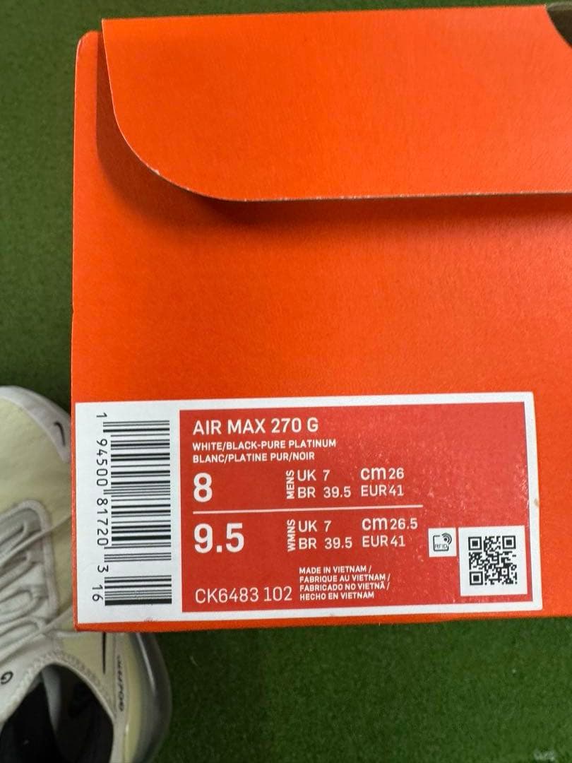 ナイキゴルフシューズ　Air Max 270Gゴルフシューズ