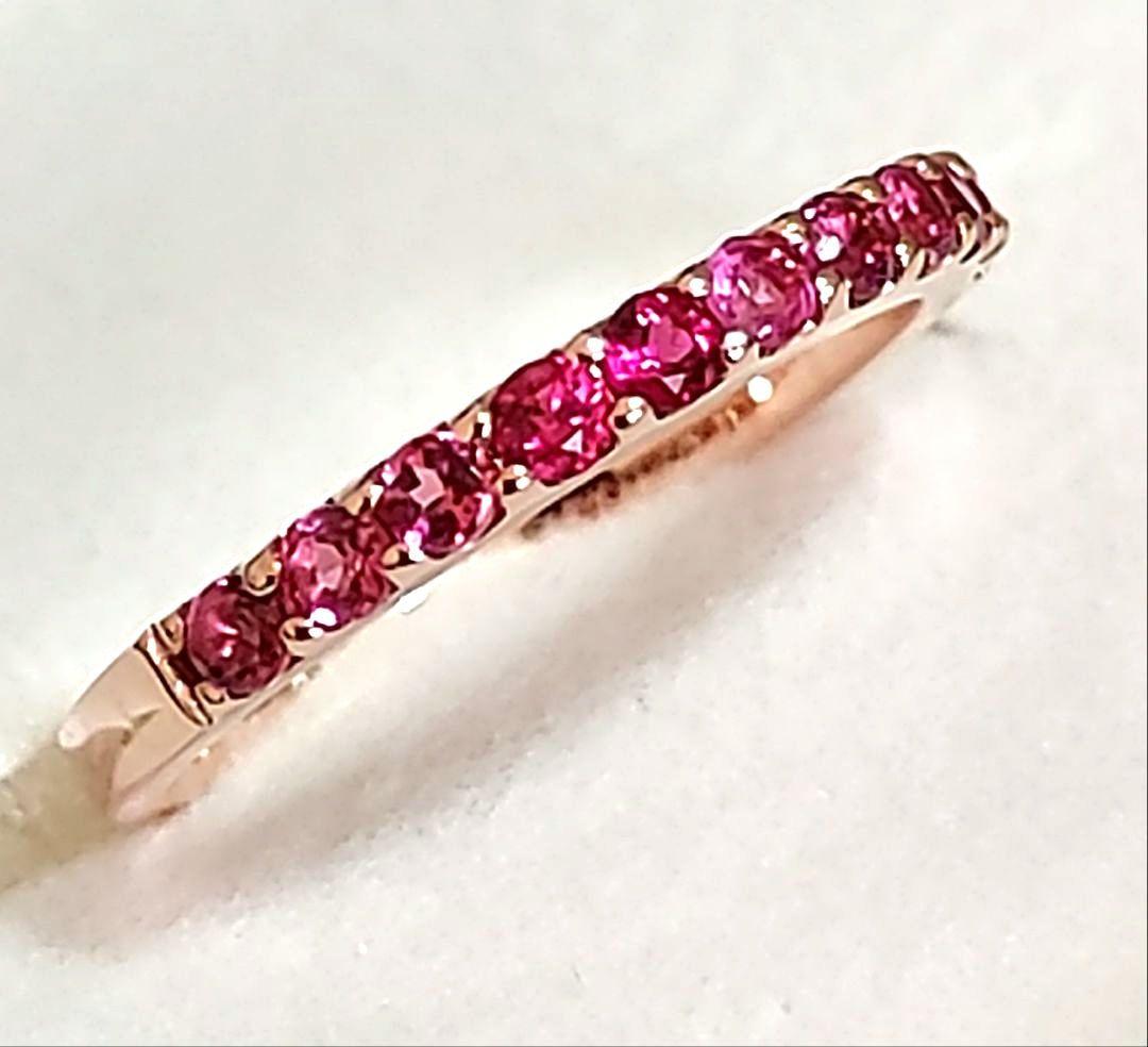 新品☆BIZOUX ビズー EMMA(エマ)リング K18ピンクゴールド 10号