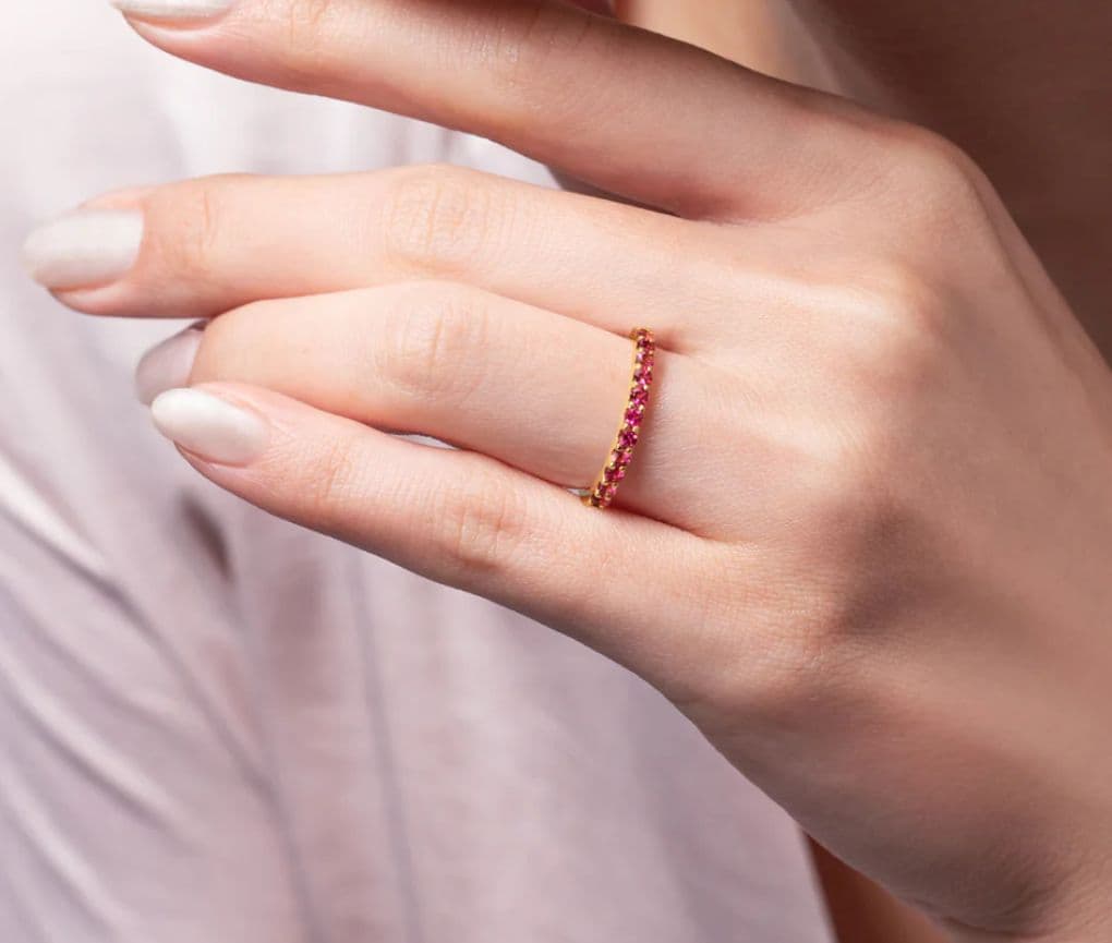 新品☆BIZOUX ビズー EMMA(エマ)リング K18ピンクゴールド 10号