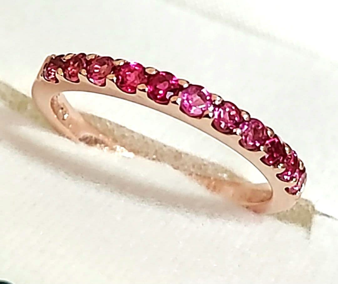 新品☆BIZOUX ビズー EMMA(エマ)リング K18ピンクゴールド 10号