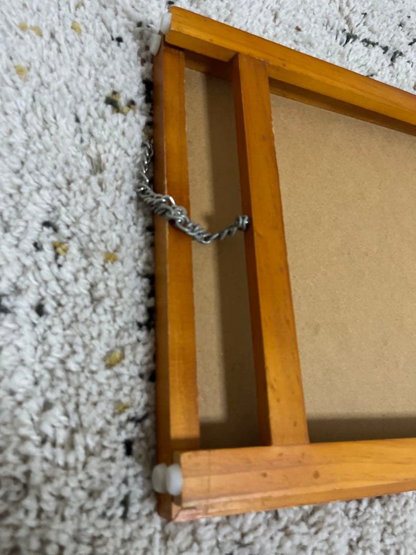 木製スタンドミラー 縦長 ナチュラル