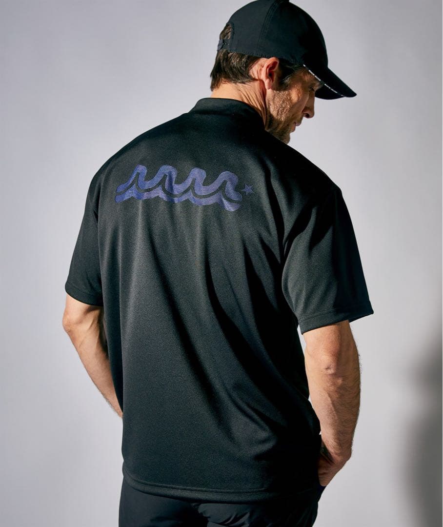 ロックデュード ムータマリン コラボモックネックシャツ