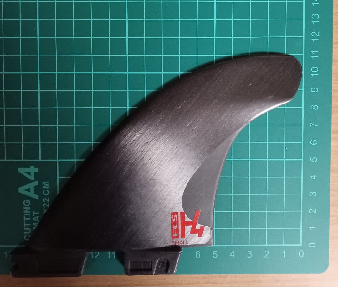 じげん　FCS2　H4　サーフボードフィン　トライフィン　Sサイズ