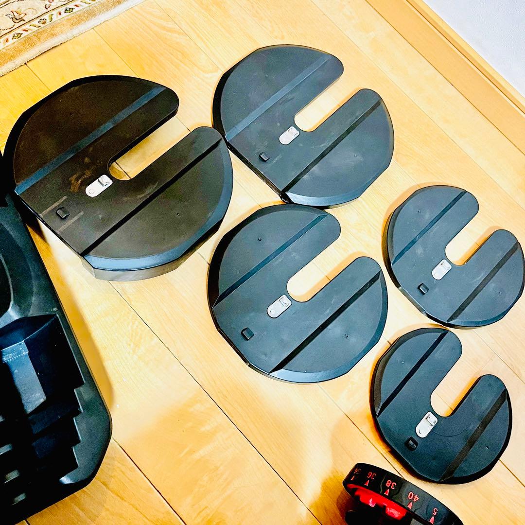 【極美品②】 可変式ダンベル 40kg 17段階調整 ダイヤル式 BARWING