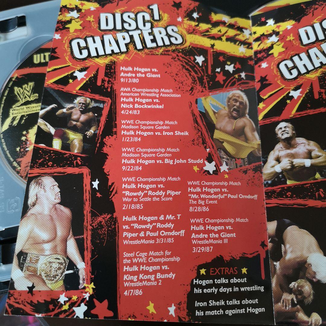 [サンプル盤] ハルクホーガン アルティメット・アンソロジー 国内 DVD3枚組