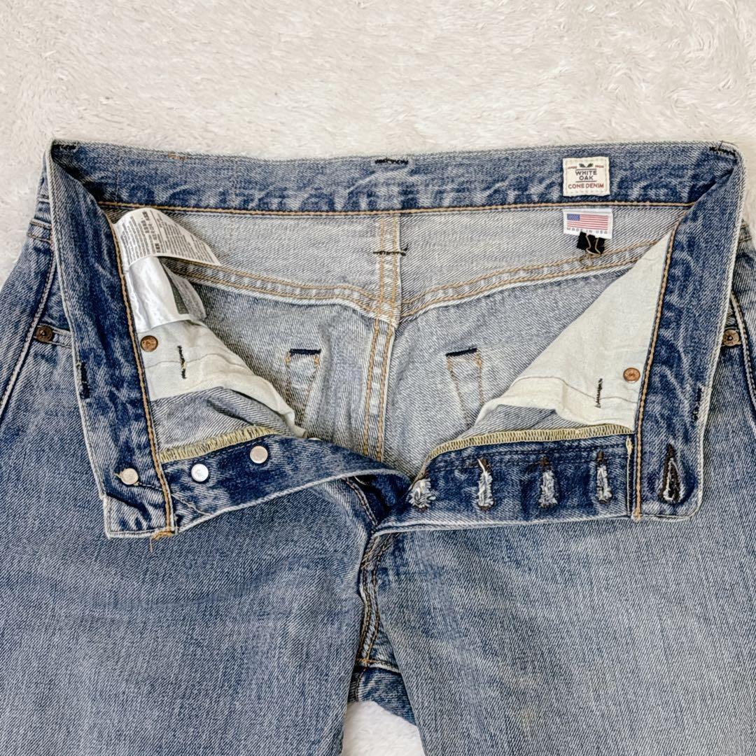 Levi's 501 W31 USA製 White Oak Cone Denim