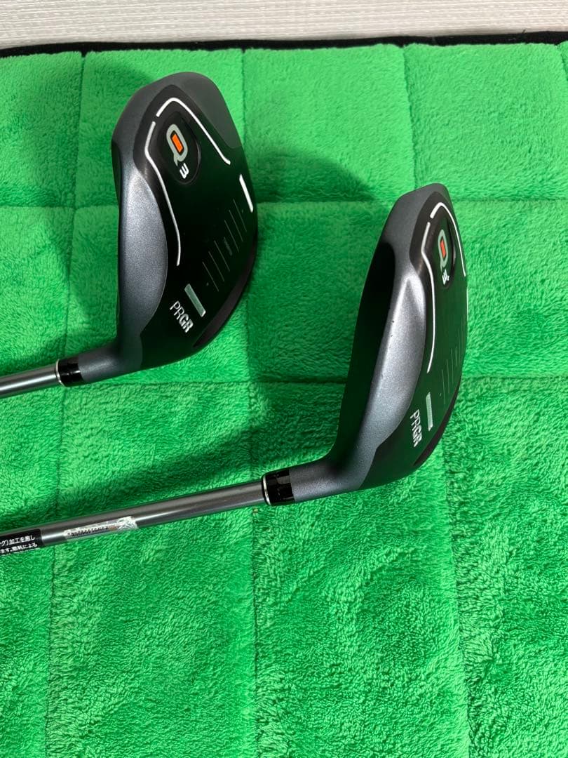 プロギア４本セット　キャリーズQ 3＋、3、4、5　PRGR