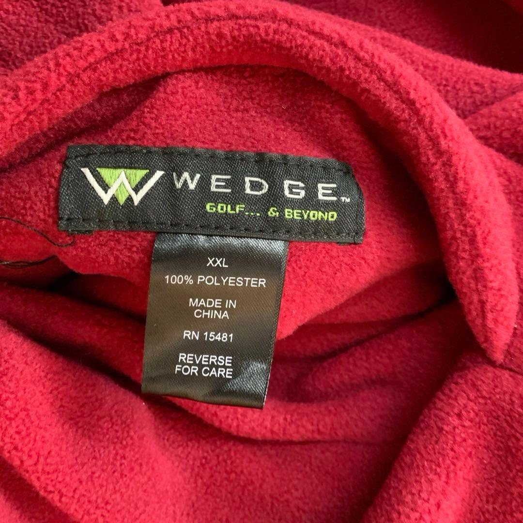 A/W WEDGE リバーシブル プルオーバー ブルゾン ハーフジップ XXL