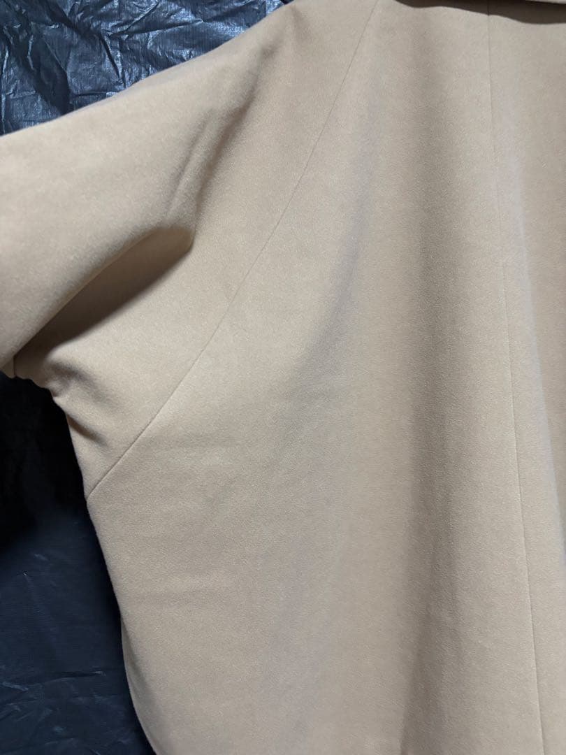 GU コージーメルトンケープコートZ+E ブラウン　XL