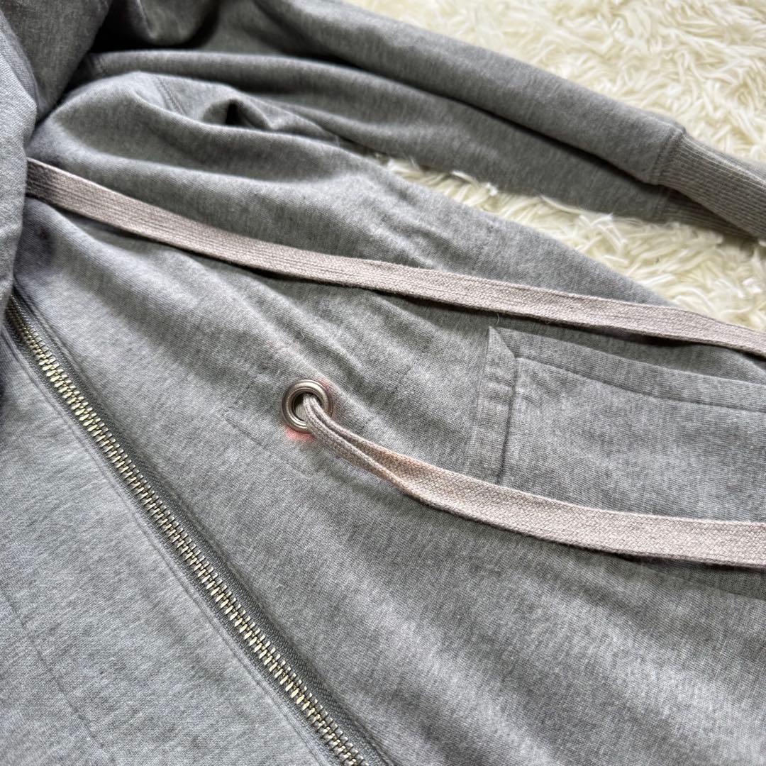 ヴィヴィアンウエストウッド ジップパーカー グレー 魔女フード 変形 オーブ