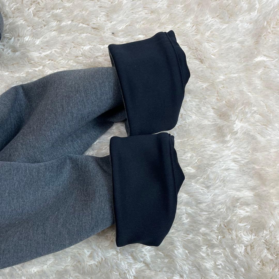 【美品】デイジーリン　DAISY LIN パーカー　ボンディング風　グレー　40