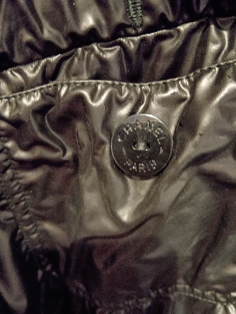 シャネル　ブラック　アウターコート