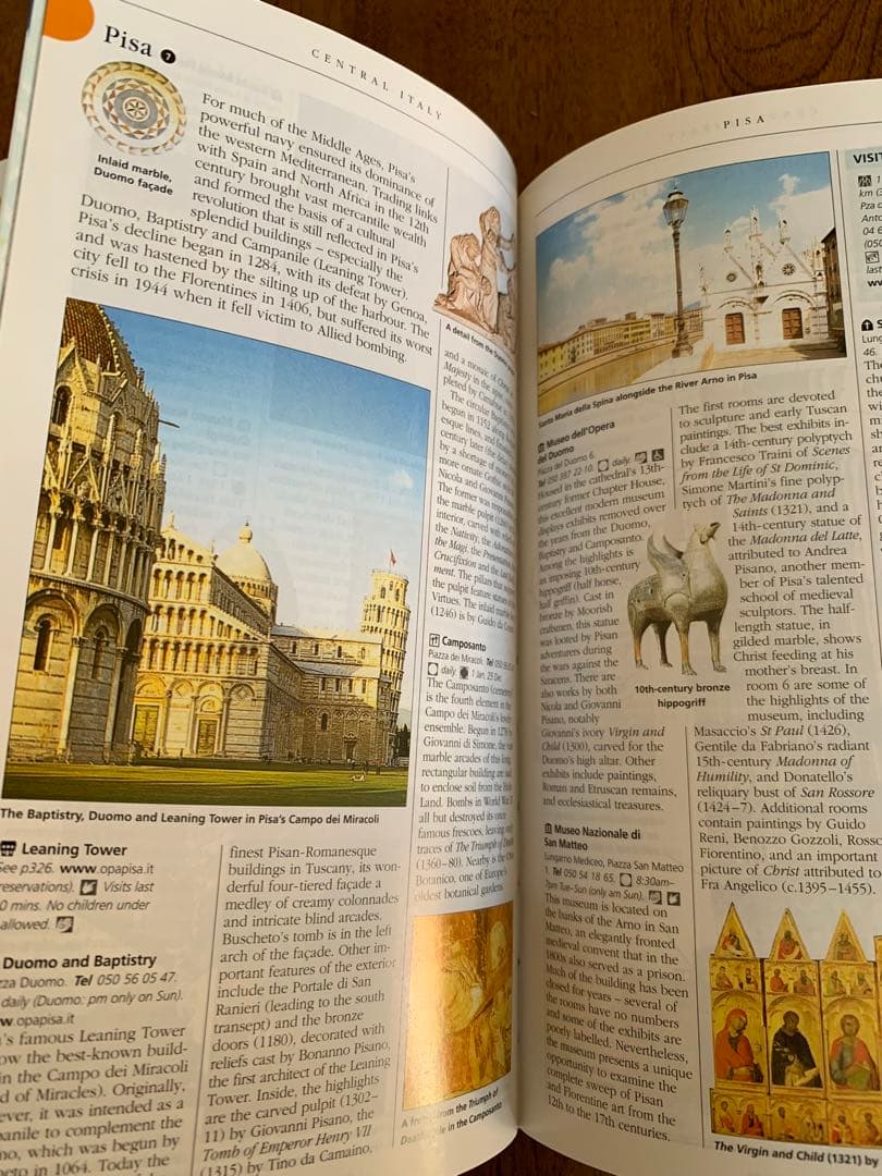 入手不可能！720ページ！究極のイタリア旅行ガイド　世界が認めたベストガイド