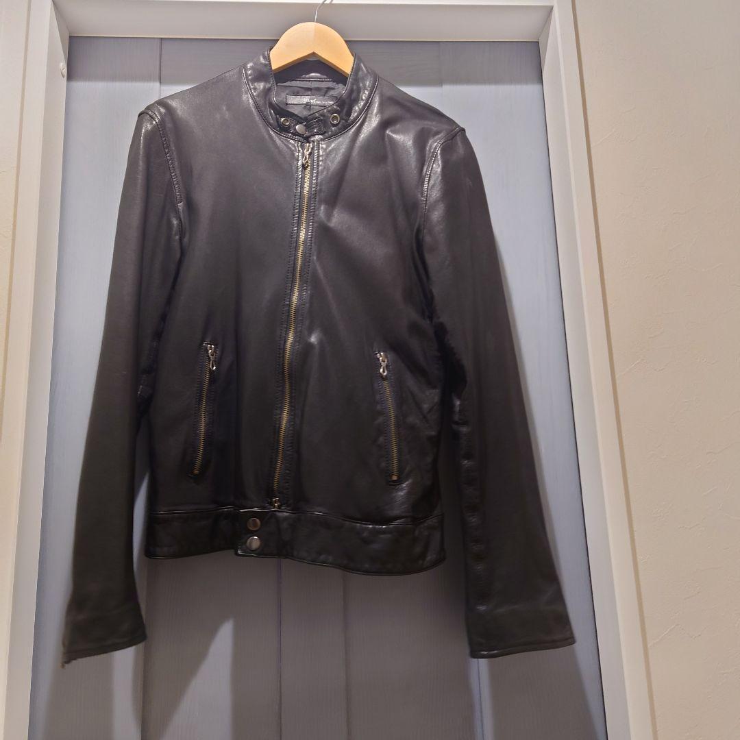 y*o様 近々出品取下　Haruf　レザーシングルライダースジャケット　本革