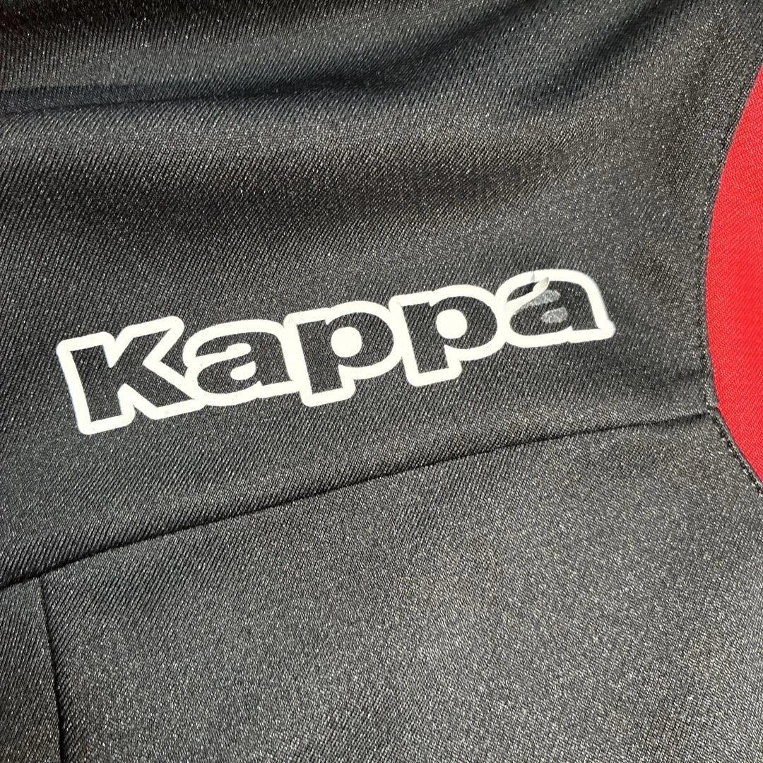 Kappa 北海道コンサドーレ 長袖トレーニング 黒/赤 XO
