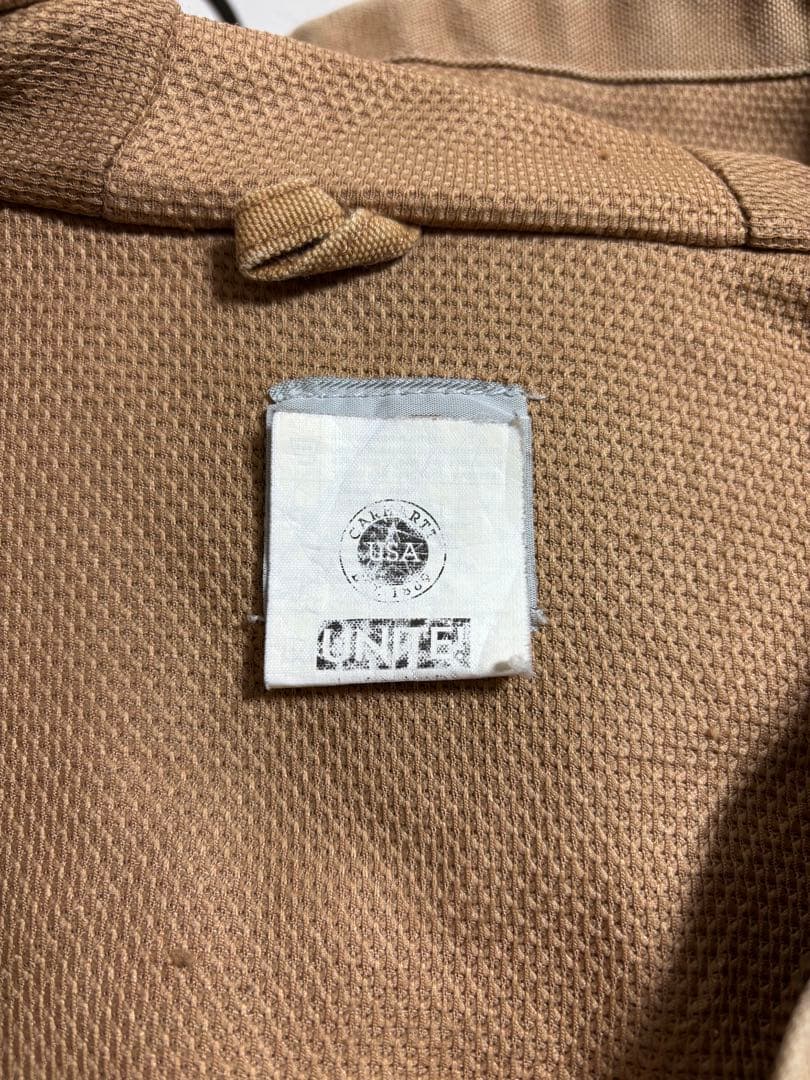 Carhartt ダックジャケット アクティブジャケット ブラウン 古着