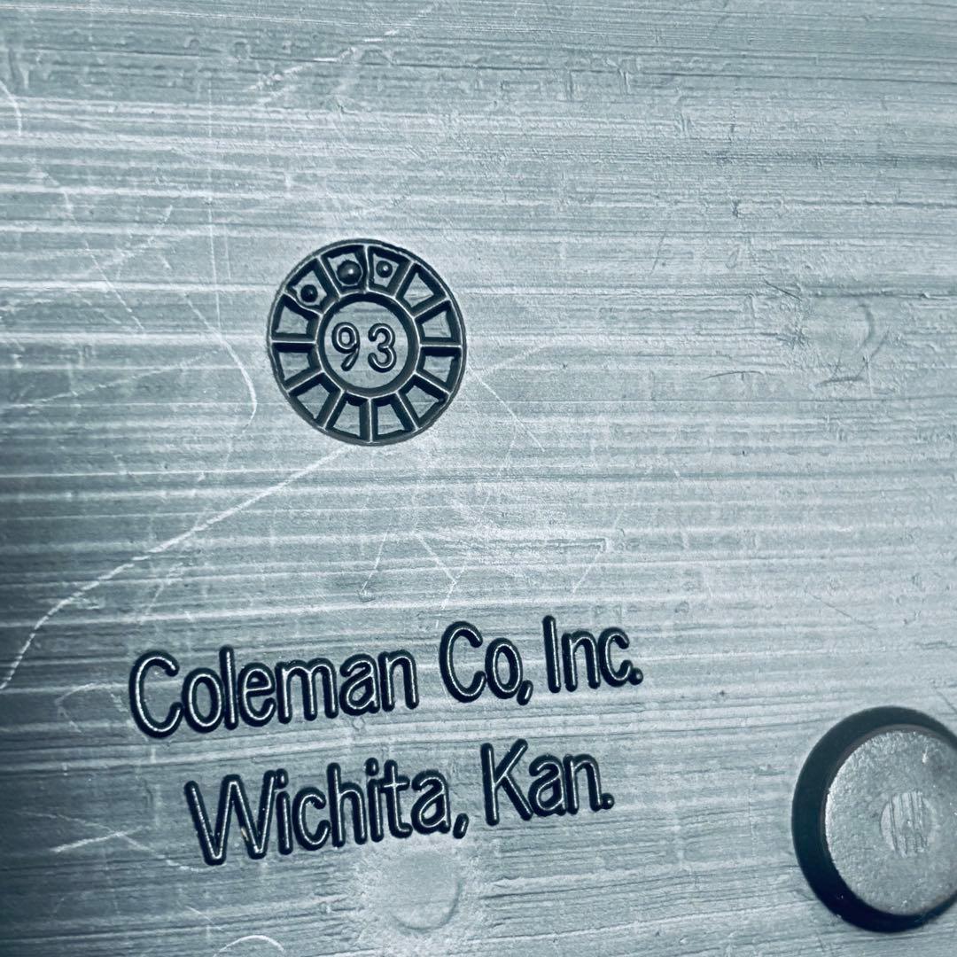 【希少】 コールマン ランタンケース 旧ロゴ もみの木 赤 93年製　大サイズ