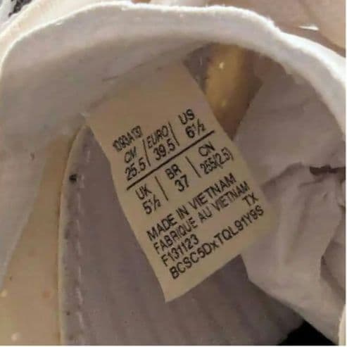 asics SP BLADE9 25.5cm ホワイト/ブラック/オレンジ