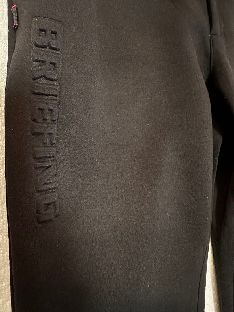 BRIEFING（ブリーフィング）WARM 3Dロゴジョガーパンツ