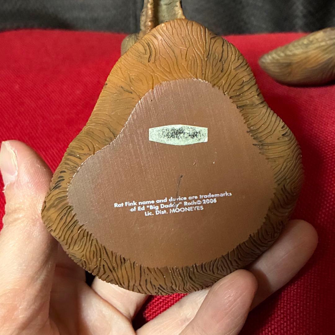 RATFINK ヘッドアッシュトレイ ウッド調 2005 レア