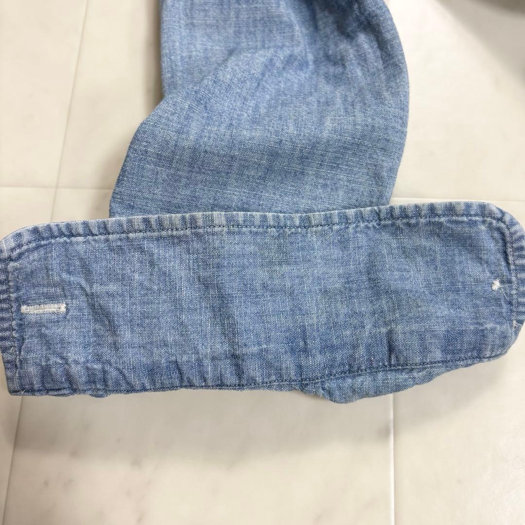 eucaly です★SLIM FIT シャンブレーシャツ 0