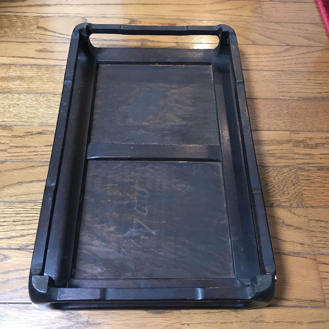 花台、杢目天板