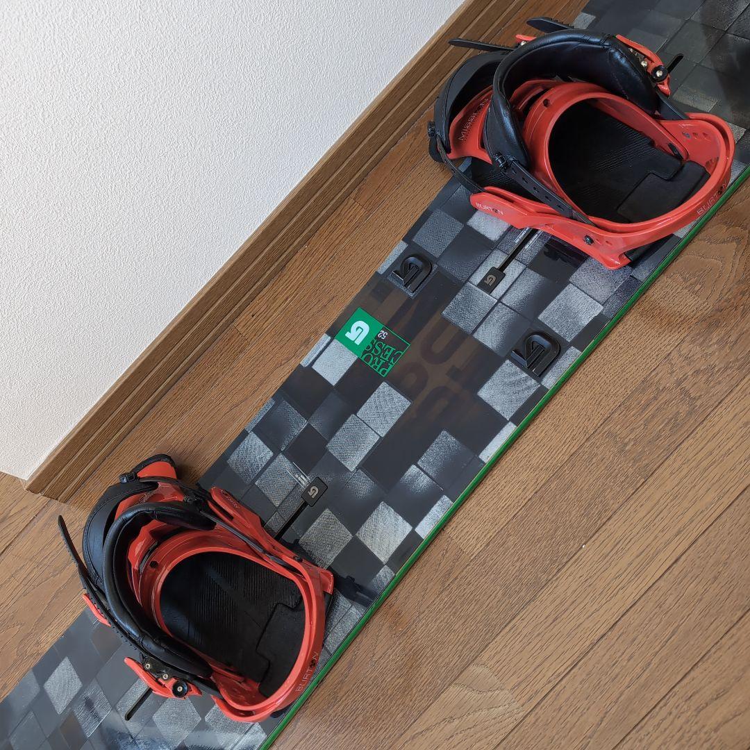 Burton Mission ビンディング レッド Mサイズ