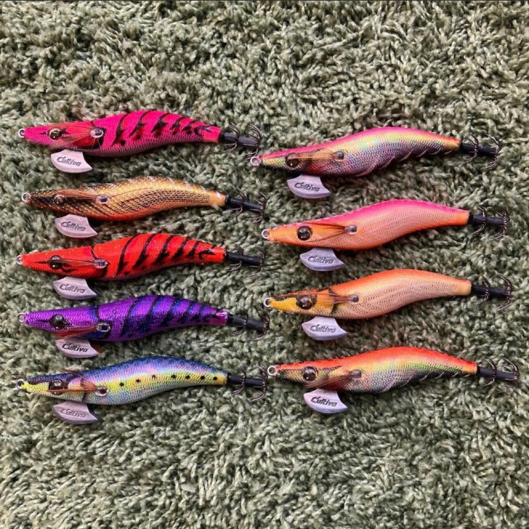 カルティバ ドロー4 2.5号 エギストッカー付き エギングセット