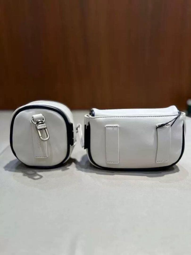 Malbonゴルフ ボールポーチ 防水2層式 ミニバッグ ウエスト＆手持ち兼用