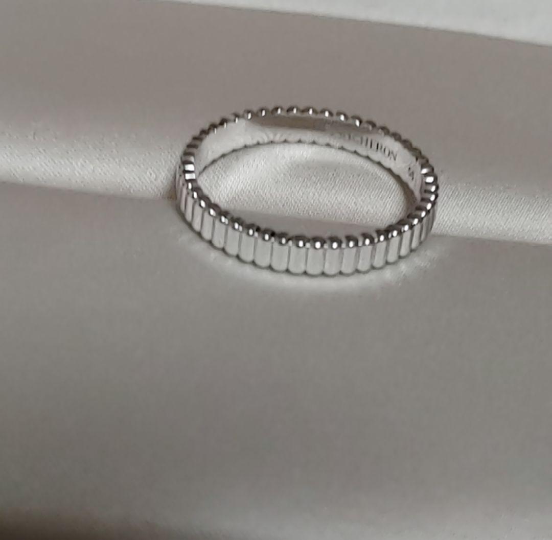 Boucheron　ブシュロン　グログラン　ホワイトゴールド　サイズ58