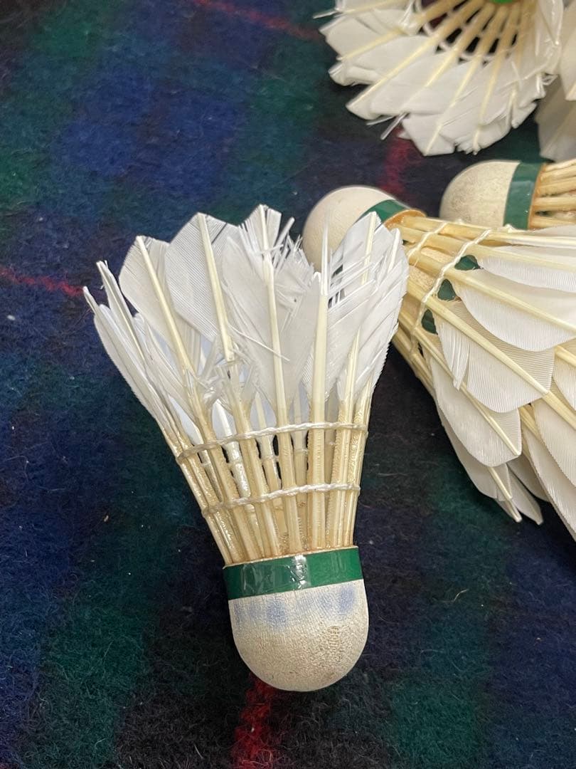 YONEX バドミントン　レトロシャトル　ヨネックス　旧ロゴ　筒付き　ゴーセン