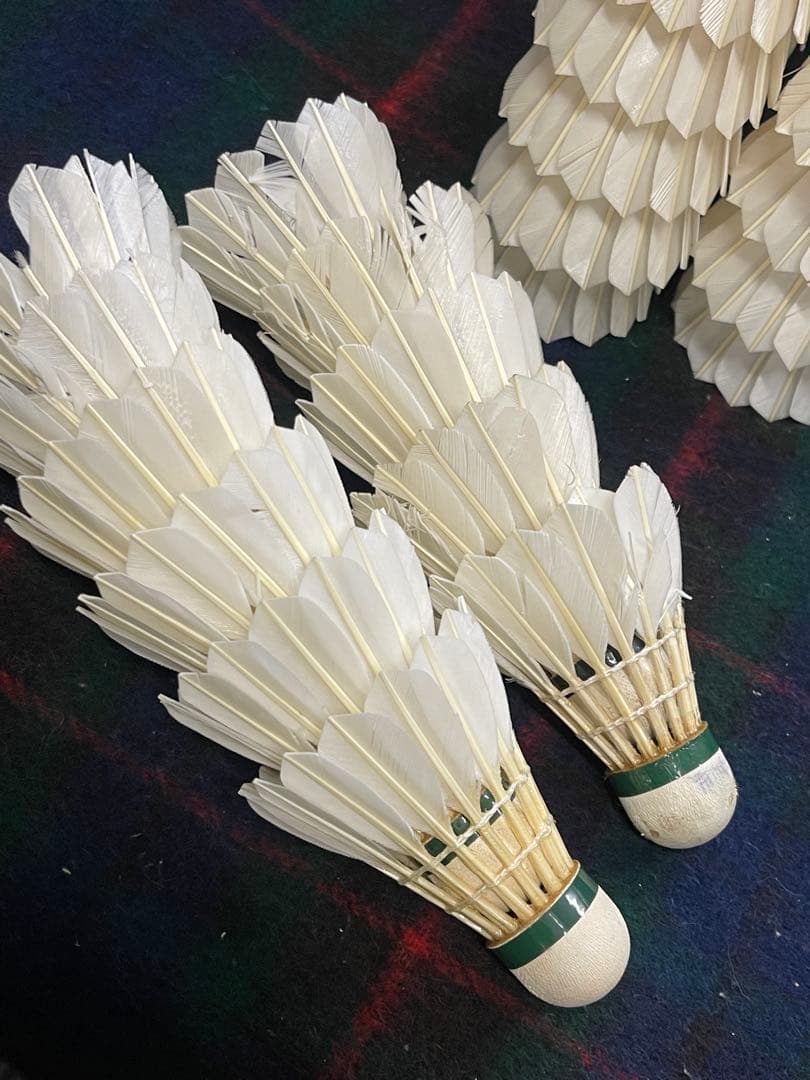 YONEX バドミントン　レトロシャトル　ヨネックス　旧ロゴ　筒付き　ゴーセン