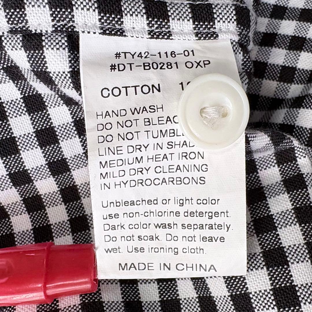 美品✨DANTON ダントン プルオーバーシャツ ギンガムチェック 36